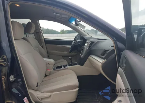 2013 Subaru Outback 2.5I Premium из США, поврежденный, VIN 4S4BRBCC8D1324776